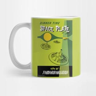 "Space Plate" - Disnerland Parody Mug